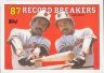 1988 Topps #4 Eddie Murray (a): No record box on front