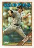 1988 Topps #778 Keith Comstock (b): Blue team letters