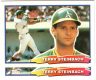 1988 Topps Big #39 Terry Steinbach (a): Black Topps logo on front