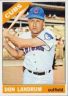 1966 Topps #43 Don Landrum (b): No button on pants
