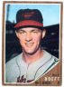 1962 Topps #134 Billy Hoeft (b): Blue sky
