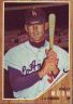 1962 Topps #190 Wally Moon (a): With cap