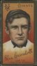 1911 T205 #41 Otis Crandall (a): "t" not crossed in name