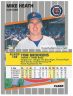 1989 Fleer #132 Mike Heath (a): Tom Brookens back