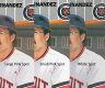 1989 Fleer #135 Guillermo Hernandez (a): Red spot on jersey
