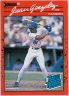 1990 Donruss #33 Juan Gonzalez (a): Image reversed