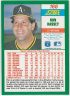 1990 Score #168 Ron Hassey (a): Uniform #27 on back