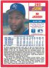 1990 Score #280 Bo Jackson (a): "Watham" on back