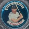 1964 Topps Coins #131 Mickey Mantle (a): Lefthanded