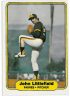 1982 Fleer #576 John Littlefield (b): Corrected photo